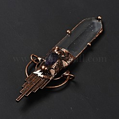 Natural Amethyst Nuggets Big Pendants&nbsp;G-D468-40R
