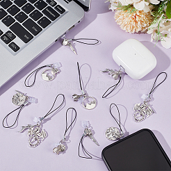 10Pcs Alloy Mobile Straps&nbsp;HJEW-OC00119