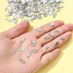 200Pcs 7 Styles 304 Stainless Steel Charms&nbsp;STAS-FS0001-89