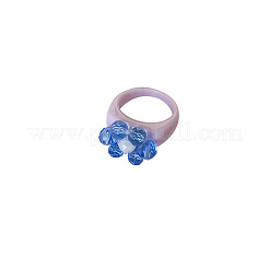 Retro Lovely Resin and Quartz Crystal Finger Rings&nbsp;FS-WG43D53-03