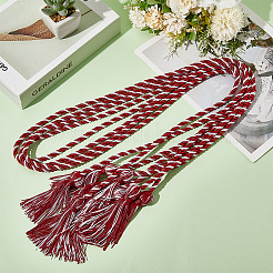 Polyester Double-end Tassels Fringed Bachelor's Gown Hanger&nbsp;FIND-WH20041-001D