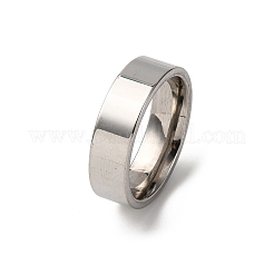 201 Stainless Steel Wide Band Finger Rings&nbsp;RJEW-K252-02C-P