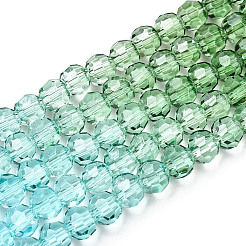 Transparent Glass Beads Strands&nbsp;LS-GLAA-E036-07L