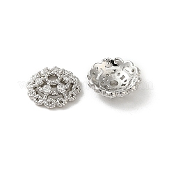 Rack Plating Brass Beads Caps&nbsp;KK-B088-02C-P