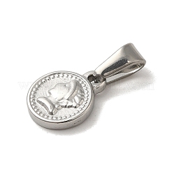Non-Tarnish 304 Stainless Steel Charms&nbsp;STAS-B053-01P