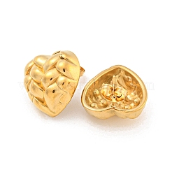 Heart 304 Stainless Steel Ear Studs&nbsp;EJEW-L290-021G