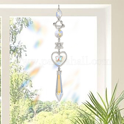 1Pc Alloy Planet Moon Hanging Ornaments&nbsp;AJEW-CN0001-06