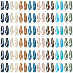 160Pcs 8 Colors Electroplate Glass Beads&nbsp;EGLA-TA0013-19