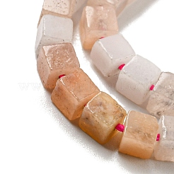Natural Pink Aventurine Beads Strands&nbsp;G-C129-A06-01