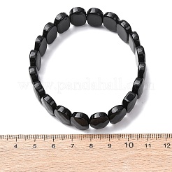 Natural Obsidian Faceted Beaded Stretch Bracelets for Women&nbsp;BJEW-K251-07J