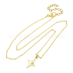 Star Alloy Pendant Necklaces&nbsp;NJEW-JN05214-02