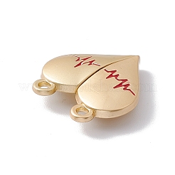 Love Heart Alloy Magnetic Clasps&nbsp;LS-FIND-C013-01E
