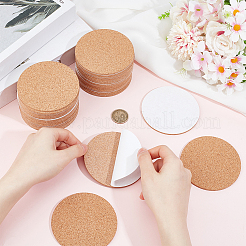 Flat Round Cork Insulation&nbsp;FIND-WH0018-43B