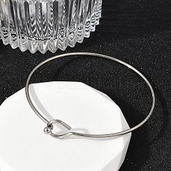304 Stainless Steel Bangles for Women&nbsp;BJEW-C088-01P