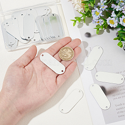 30Pcs Aluminum Oval Connector Charm&nbsp;FIND-WR0011-39