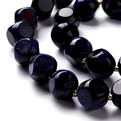 Natural Blue Tiger Eye(Dyed & Heated) Beads Strand&nbsp;G-M367-31A