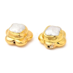 Baroque Style Natural Keshi Pearl Flower Beads&nbsp;KK-M251-18G