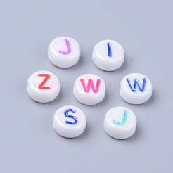 Opaque White Acrylic Beads&nbsp;MACR-S273-46