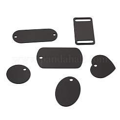 30Pcs 6 Style Aluminum Pendants&nbsp;FIND-BT0001-23