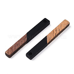 Opaque Resin & Walnut Wood Pendants&nbsp;RESI-TAC0021-43C