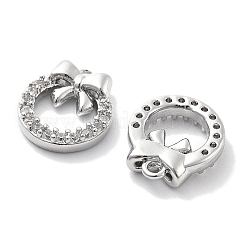 Micro Pave Cubic Zirconia Pendants&nbsp;KK-M102-09P