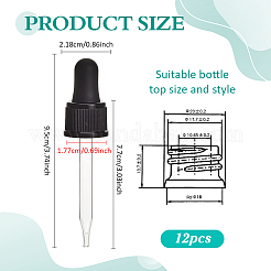 Glass Dropper Set Transfer Graduated Pipettes&nbsp;PH-TOOL-G011-14B