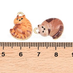 Alloy Enamel Pendants&nbsp;FIND-C090-05G