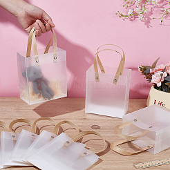 Plastic Packaging Gift Tote Bags&nbsp;ABAG-WH0046-48C
