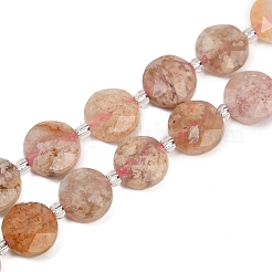 Natural Cherry Blossom Agate Beads Strands&nbsp;G-C116-A173-01