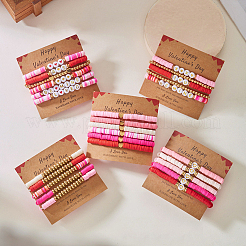 DIY Valentine's Day Bracelets Kits&nbsp;DIY-PA0001-51