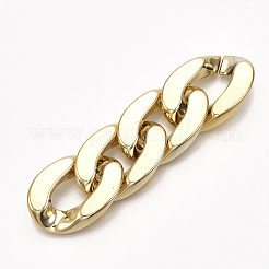 UV Plating ABS Plastic Linking Rings&nbsp;X-CCB-S162-03G