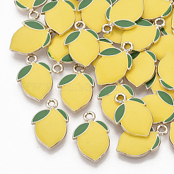 Alloy Enamel Pendants&nbsp;X-ENAM-N048-009A