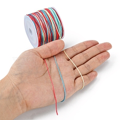 Segment Dyed Nylon Braided Cord&nbsp;NWIR-N016-02C