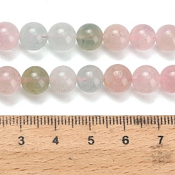 Natural Morganite Beads Strands&nbsp;G-H329-C10-8mm-A