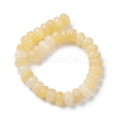 Natural Yellow Jade Beads Strands&nbsp;G-K359-A01-01