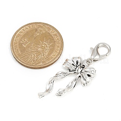 5Pcs Tibetan Style Alloy Pendant Decorations&nbsp;HJEW-JM04168