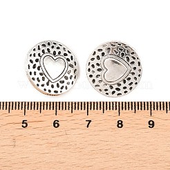 Tibetan Style Alloy Shank Buttons&nbsp;X-TIBE-Q044-04AS-RS