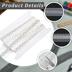 4Yards Polyester Lace Ribbon&nbsp;SRIB-GF0001-73A-02