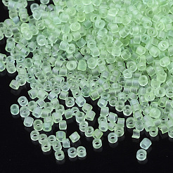 Transparent Glass Cylinder Beads&nbsp;SEED-Q036-01A-L01