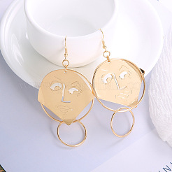 Alloy Dangle Earrings for Women&nbsp;WG8524E-01