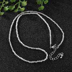 Natural Labradorite Beaded Necklaces&nbsp;NJEW-JN02492-07