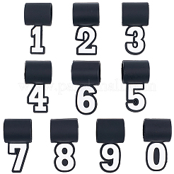20Pcs 10 Styles Silicone Pendants&nbsp;SIL-SC0002-94