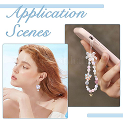 100Pcs 10 Colors Transparent Glass Beads&nbsp;GLAA-HY0001-56