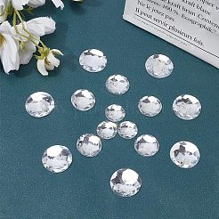 45Pcs 3 Styles Self-Adhesive Acrylic Rhinestone Stickers&nbsp;DIY-FG0001-83A