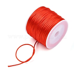 30M Nylon Satin Rattail Cords&nbsp;NWIR-YW0001-04-04
