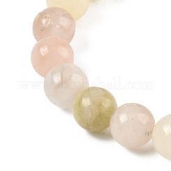 Natural Morganite Stretch Bracelets&nbsp;BJEW-F388-01-B