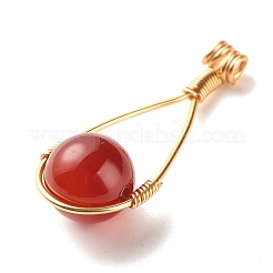 Natural Mixed Stone Pendants&nbsp;PALLOY-JF01111