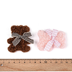 Bear with Bow Sew on Cloth Patches&nbsp;PATC-T002-03M