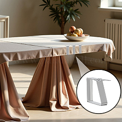 16Pcs 201 Stainless Steel Tablecloth Clip&nbsp;AJEW-GO0006-08