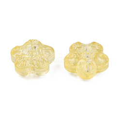Transparent Spray Painted Glass Beads&nbsp;LS-GLAA-N035-029-C06